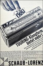 Schaub Lorenz Kofferradio Touring T 70,  originale Werbung aus 1965