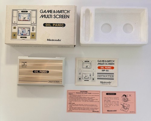 Nintendo game watch oil - nintendo,