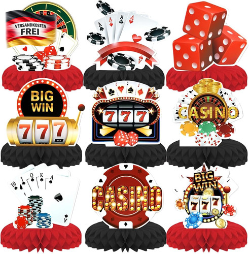 Casino party deko - casino, 9