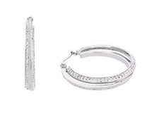 Ohrringe Paar Doppel Creolen