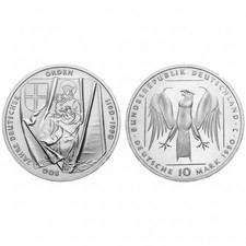 Silbermünze, 10 DM