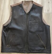 Lederweste West Braun Gr. XL von ProIdee