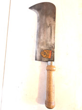 altes Werkzeug, Heppe Hippe,  Beil, Axt, Hackmesser " ADLER " J.S.W GARANTIE