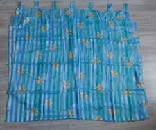 Gardinen Schlaufen Schals Blau-Grün  240 cm  x  140 cm Neuwertig