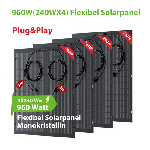 960w flexibles solarmodul - 960w,