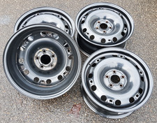 4x Stahlfelgen VW Polo 6R