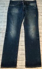 Dsquared2 Blue Denim Cotton