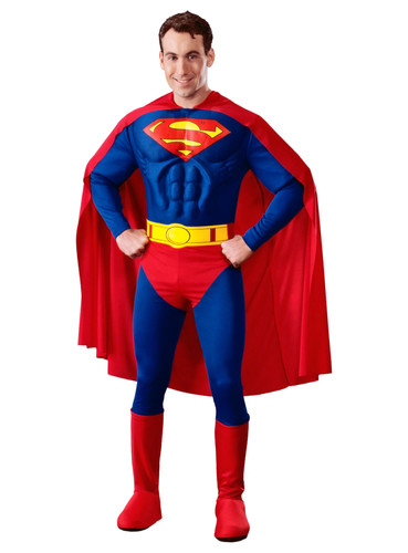 Superman karnevalskostüm - superman,
