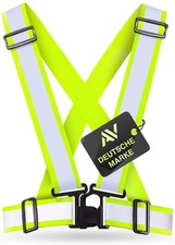 Warnweste reflektierende Sicherheitsweste Fahrrad Weste Laufen Reflektorweste