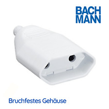 BACHMANN Eurokupplung Euroflachkupplung weiß 900.005 (Robust und Bruchfest)