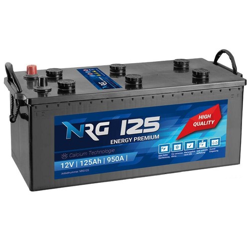 Lkw batterie 125ah 950a - batterie,