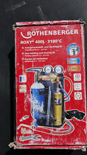 Schweißgerät Hartlötgerät Lötgerät Rothenberger Roxy 400L 3100°C Neuwertig