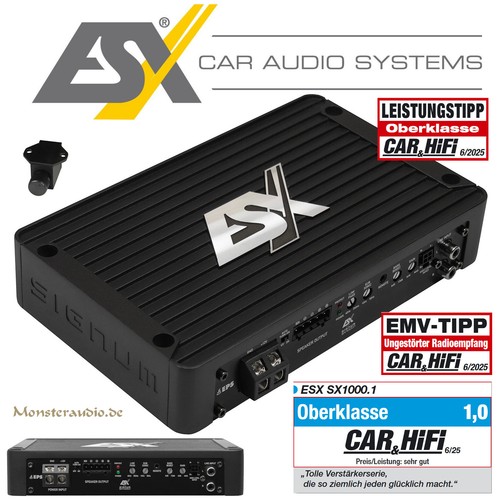 Esx sx1000 1080 watt rms - esx,