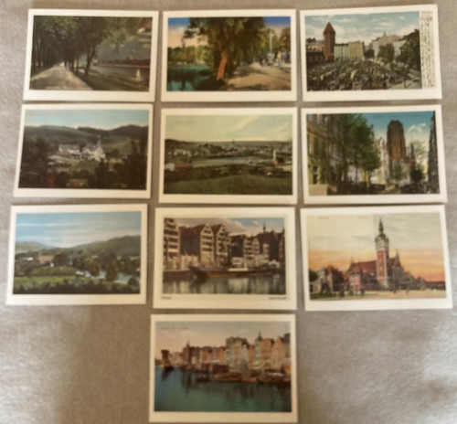 Danzig postkartenlot stück - postkartenlot,