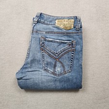 Tommy Hilfiger Sally Damen Jeans Hose W30 L32 Denim Bootcut Y2K Stretch Retro