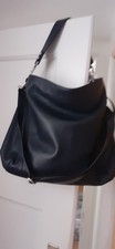 NEU! wunderbar weiche Echtleder- Tasche dunkelblau Italy Borse in Pelle