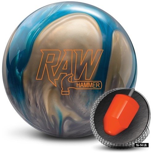 Bowling ball hammer - bowling, raw