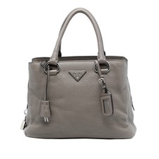 Prada Vitello Daino Zip Top