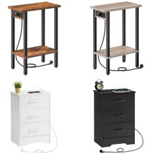 Nachttisch mit Ladestation