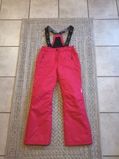 CMP Mädchen Latz Skihose Gr. 146 152 Pink Kinder Schneehose Hosenträger Hose 