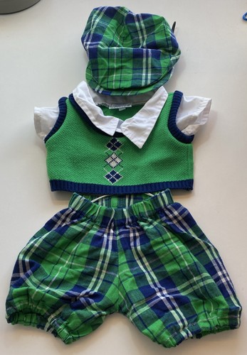 Build bear grün argyle - build,
