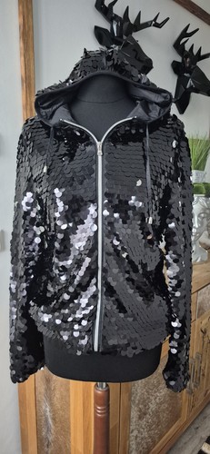 Guess pailetten jacke mit - guess,