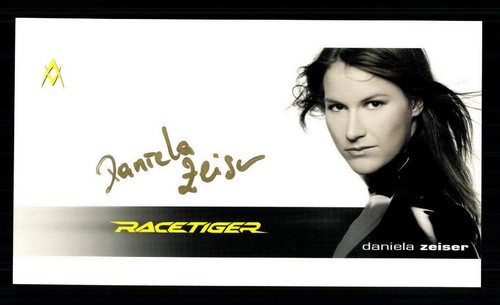 Daniela zeiser autogrammkarte - daniela,