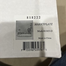 Hummel Marktplatz Scape with