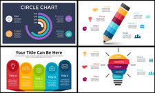 1200+ Power Point Infografik