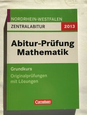 NRW Zentralabitur2013  Abitur