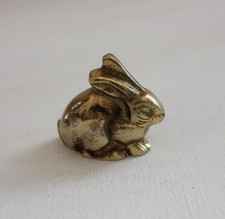 Hase figur bronze 106g messing - 106g,