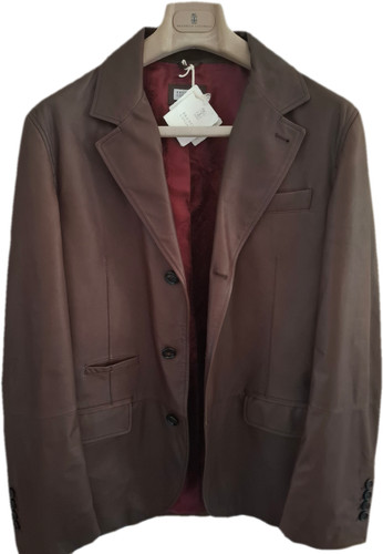 Herren lederjacke brunello - herren,