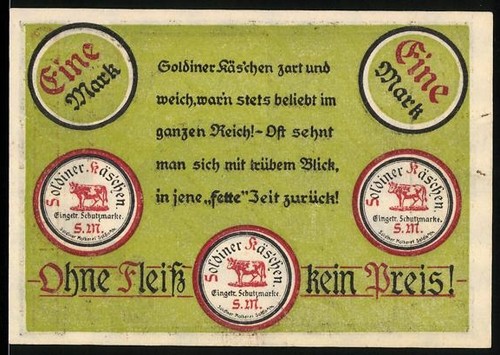 Notgeld soldin mark - notgeld, 1