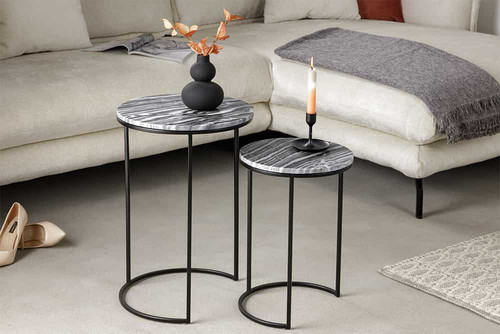Design beistelltisch 2er set - design,