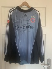 FC Bayern München Matchworn Spielertrikot Oliver Kahn.