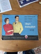 Strickmodeheft von 3Pagen (Aachen) 1959