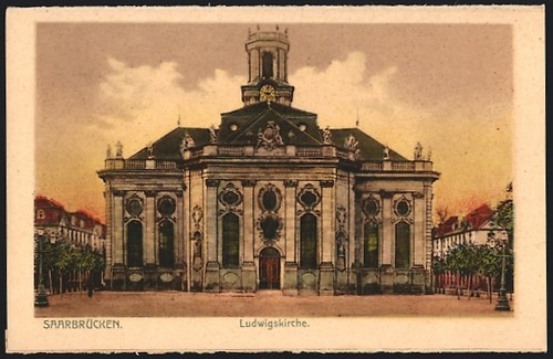 Saarbrücken blick auf - saarbrücken,,
