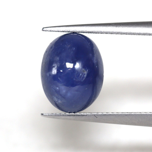Natürlicher blauer saphir - blauer,