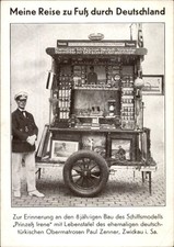 Ak Zwickau, Reise zu Fuß durch Deutschland, Schiffsmodell Prinz... - 4856564