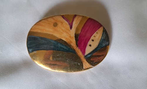 Brosche porzellan schmuck - brosche,