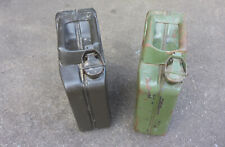 2x , 5l Liter Blech Kanister Reservekanister Stahl Blechkanister BAT DDR