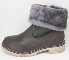 LEDER OPTIK KURZE STIEFELETTEN