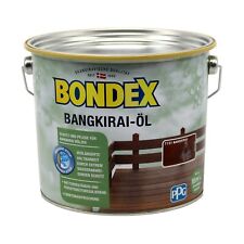 Bondex Bangkiraiöl 2,5L Bangkirai Öl Hartholzöl Holzöl Terrassenöl