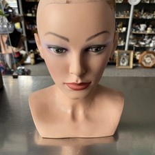 Frisierkopf  Bergmann - Echthaar