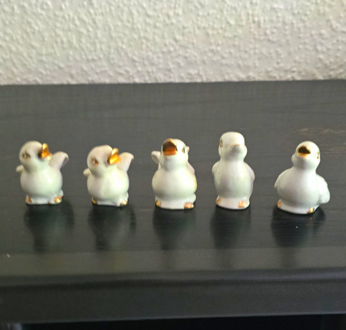 Porzellan küken figuren - porzellan,