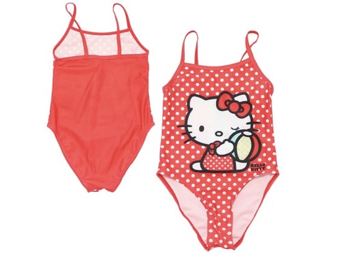 Hello kitty badeanzug rot - hello,