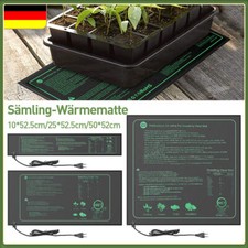 Pflanzen Heizmatte Sämling Wasserdicht Hydrokultur Heizkissen Anzucht WärmeMatte