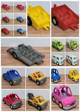 Lego Duplo Auto Transporter Abschlepper Anhänger Trailer
