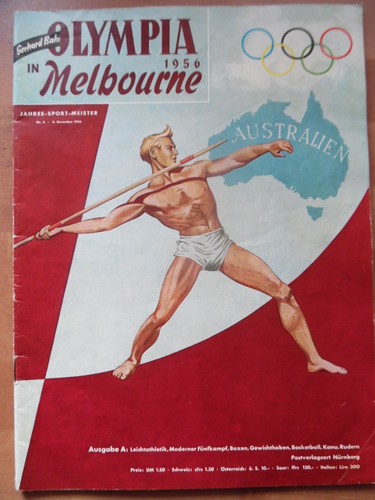 Gerhard bahr olympia - bahr, melbourne