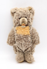 Steiff Zotty Teddybär Teddy Bär mit Knopf braun Mohair Vintage H 32 cm